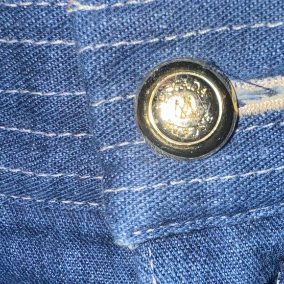 Escada Dark Blue Straight Leg Jeans Size 36 or 6 - Picture 5 of 5